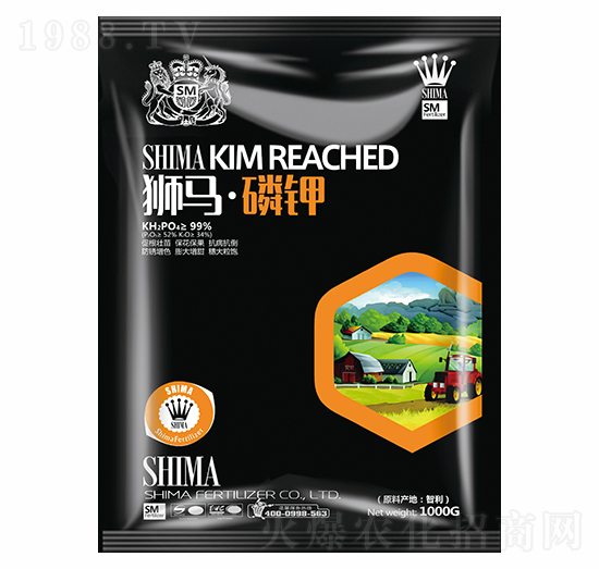 獅馬磷鉀1000g-獅馬肥業(yè)