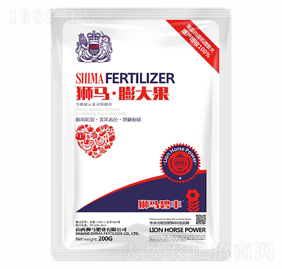 獅馬膨大果200g-獅馬肥業(yè)