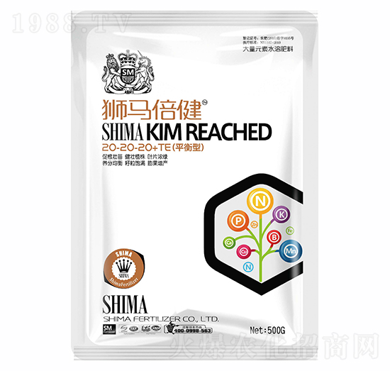 平衡型大量元素水溶肥料20-20-20+TE-獅馬倍健-獅馬肥業(yè)