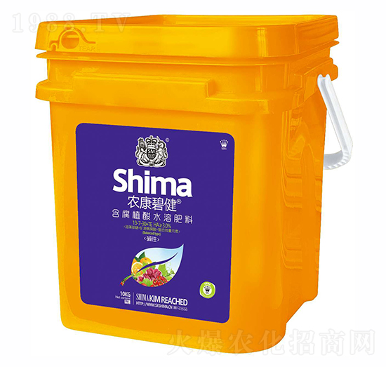 5kg高鉀型含腐植酸水溶肥料13-7-30+TE-農康碧健-獅馬肥業(yè)