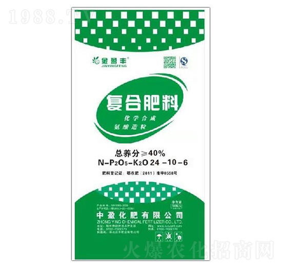 金盈豐復(fù)合肥料24-10-6-中盈化肥
