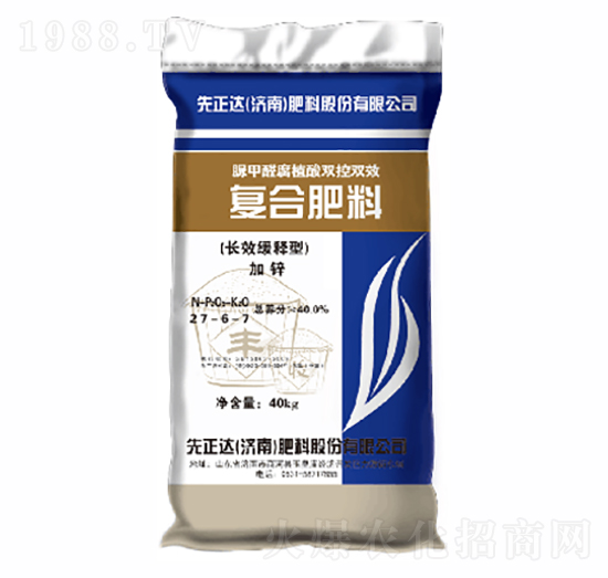 脲甲醛玉米專用復合肥料27-6-7-先正達-萬豪