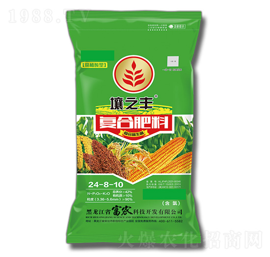 腐植酸型復合肥料24-8-10-壤之豐-富農(nóng)科技