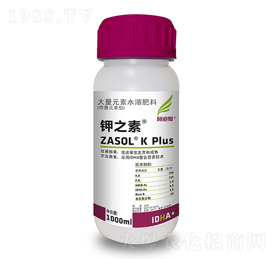 100ml大量元素水溶肥料-鉀之素-阿道姆