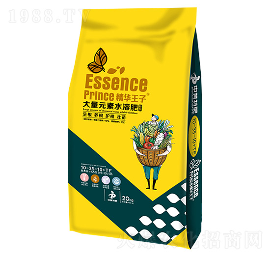 大量元素水溶肥料10-35-10+TE-精華王子-農(nóng)富天下
