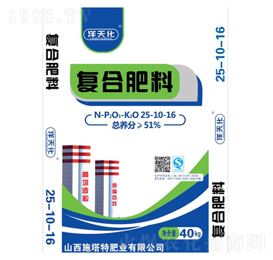 復合肥料25-10-16-施塔特