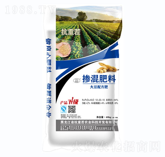 大豆配方摻混肥料12-22-10-中農(nóng)圣豐