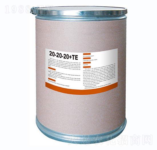 大量元素水溶肥20-20-20+TE-施佰高
