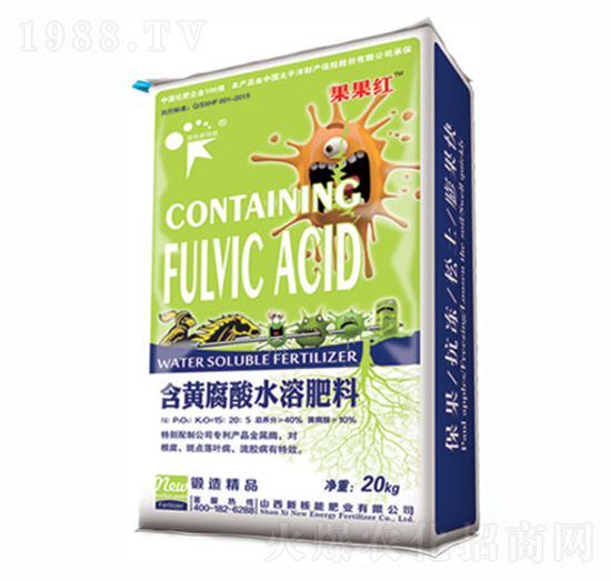 含黃腐酸水溶肥料（防根腐、斑點落葉、流膠病）-新核能