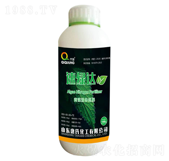 速綠達(dá)海藻液體氮肥-唐氏化工