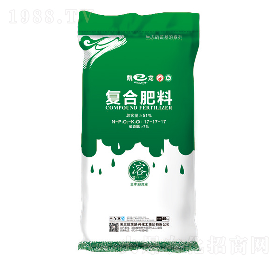 生態(tài)硝硫基復合肥料17-17-17-凱龍-凱龍楚興