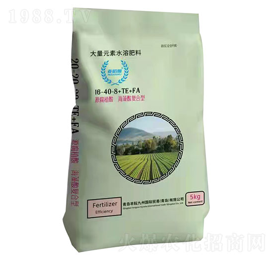 ��ֲ�ả����ͺ��ʹ���Ԫ��ˮ�ܷ�16-40-8+TE+FA-�S��