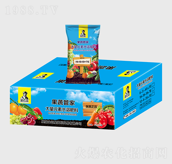 大量元素水溶肥料19-19-19+TE-果蔬專(zhuān)家-金匠星