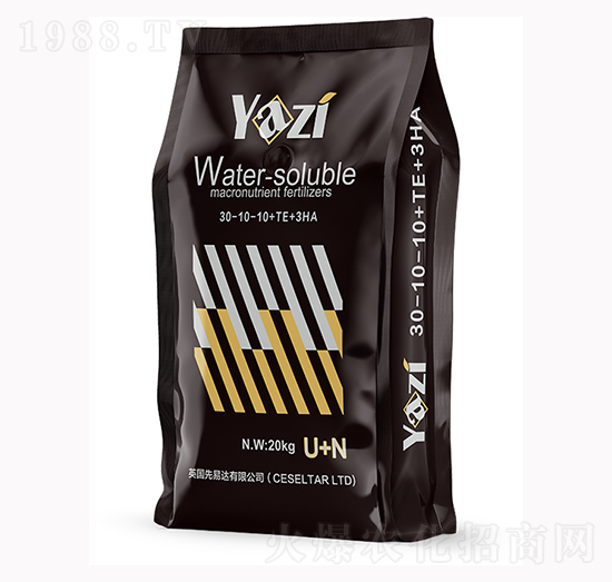 大量元素水溶肥30-10-10+TE+3HA-雅滋-金象云農業(yè)