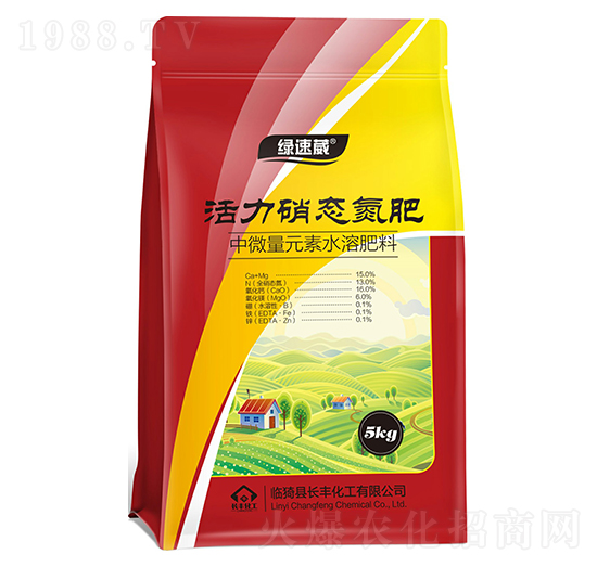 活力硝態(tài)氮肥-綠速葳-長(zhǎng)豐化工