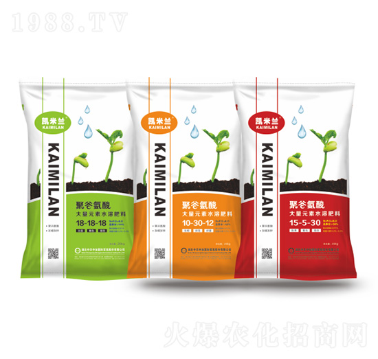 聚谷氨酸大量元素水溶肥料-凱米蘭-中農(nóng)中加