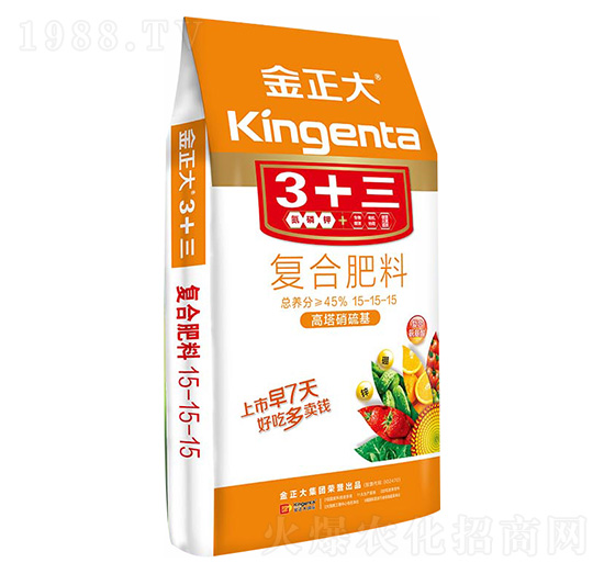 高塔硝硫基復合肥料-3+三-金正大