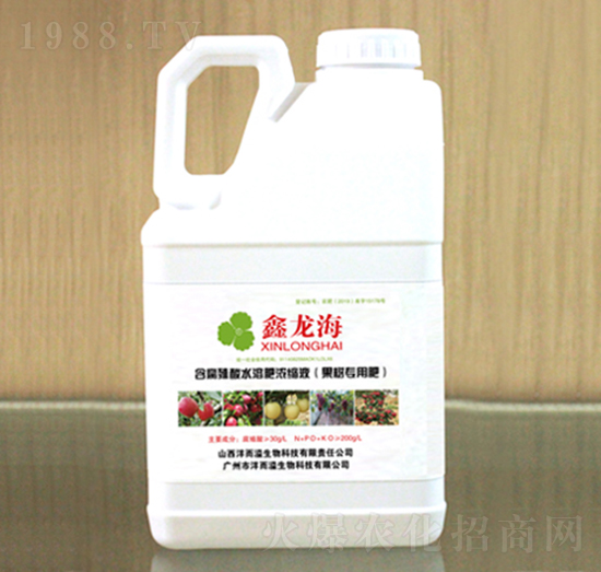 果樹(shù)專(zhuān)用含腐植酸水溶肥濃縮液-鑫龍海-洋而溢生物