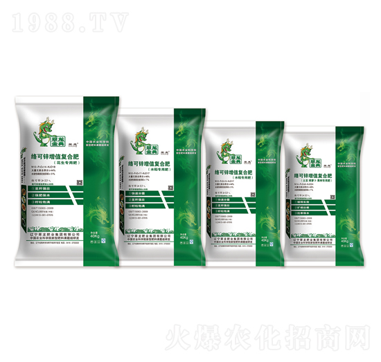 翠龍絡(luò)可鋅花生、水稻、大豆專用增值肥-雙馬-翠龍肥業(yè)