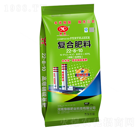 高塔硝硫基復(fù)合肥料22-8-10-豫糧肥業(yè)