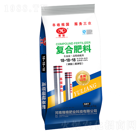 高塔硝硫基復合肥料18-18-18-豫糧肥業(yè)