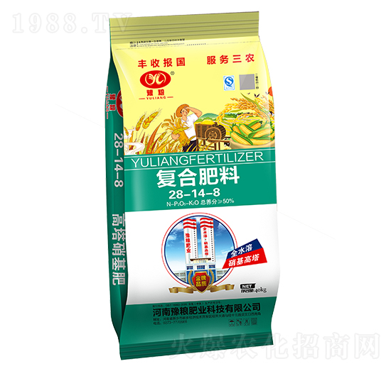 小麥專用高塔氯基復合肥料28-14-8-豫糧肥業(yè)