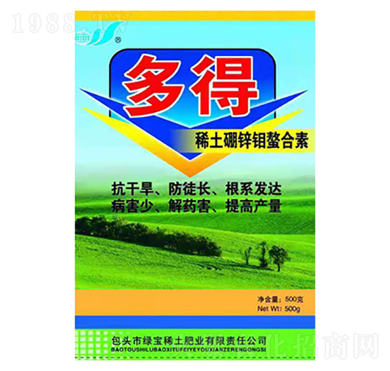 稀土硼鋅鉬螯合素-多得-億力天時