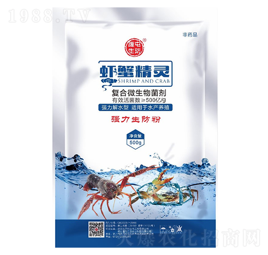 500g復合微生物菌劑-蝦蟹精靈-隆屯生防