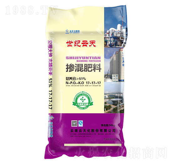 摻混肥料17-17-17-世紀(jì)云天