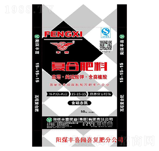 純硫酸鉀復(fù)合肥15-15-15-豐喜