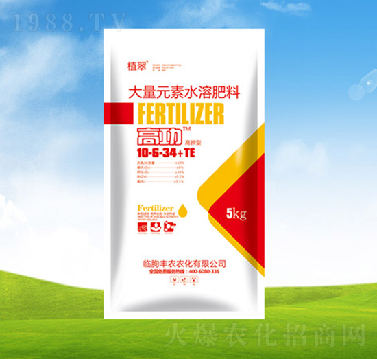 高鉀型大量元素水溶肥料10-6-34+TE-高功-豐農(nóng)農(nóng)化