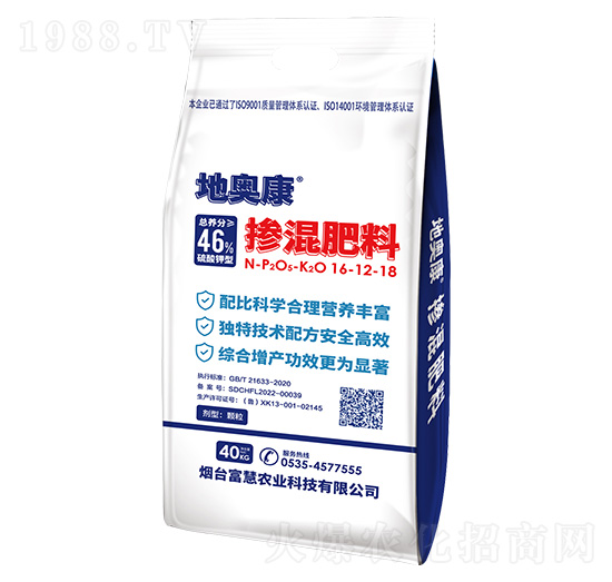 摻混肥料16-12-18-地奧康-富慧農(nóng)業(yè)