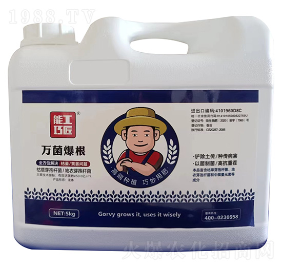 枯草·地衣芽孢桿菌-萬(wàn)菌爆根-能工巧匠