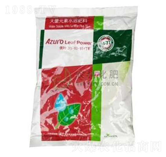 大量元素水溶肥料31-11-11+TE-優(yōu)葉-農(nóng)科化肥