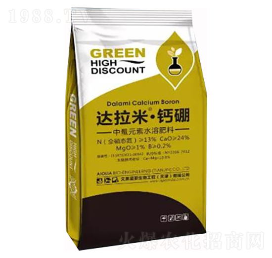 中量元素水溶肥-達拉米·鈣硼-艾奧里亞