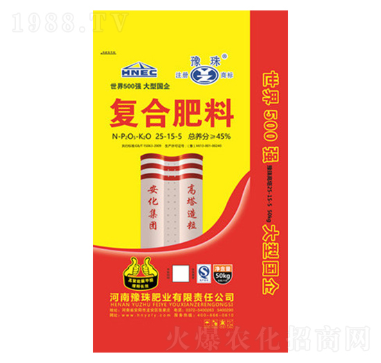高塔復(fù)合肥料25-15-5-豫珠肥業(yè)