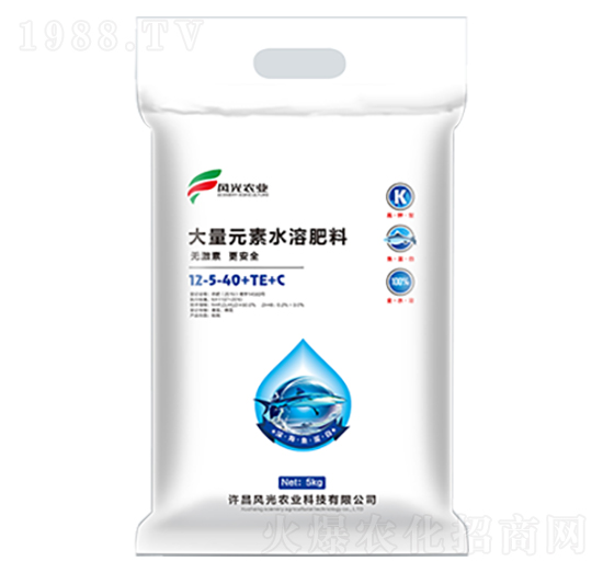 高鉀型大量元素水溶肥12-5-40+TE+C-風光農(nóng)業(yè)
