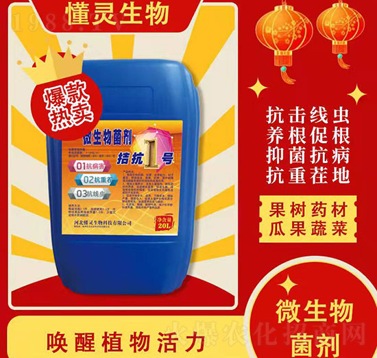 微生物菌劑-拮抗1號(hào)-懂靈生物