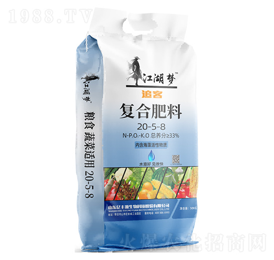 復合肥料20-5-8-江湖夢-百田