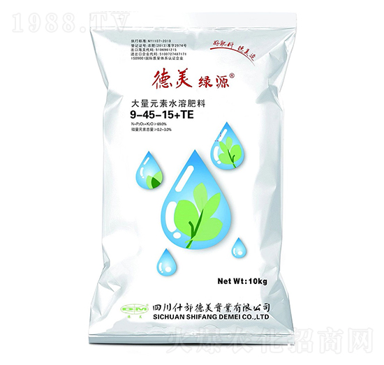 大量元素水溶肥料9-45-15+TE-德美綠源-德美實業(yè)