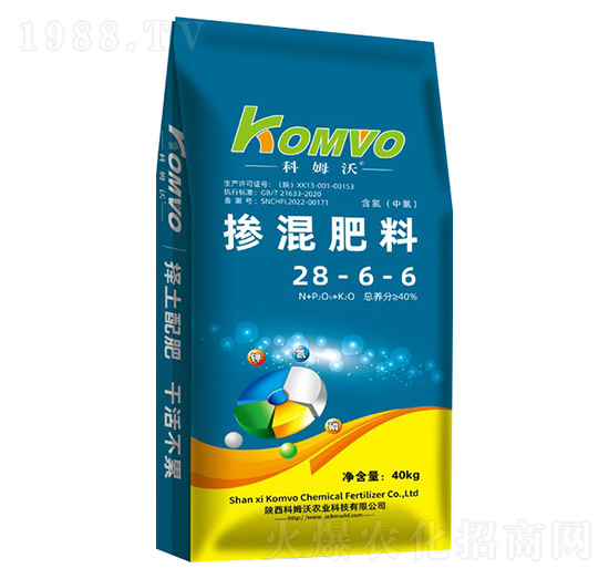 摻混肥料28-6-6-科姆沃