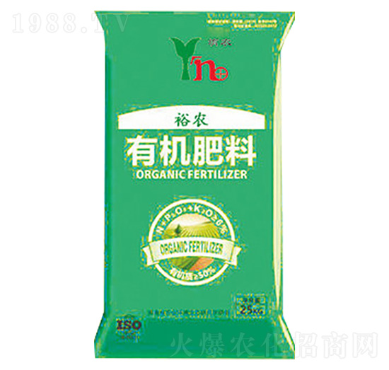 綠色包裝有機肥料-裕農生物