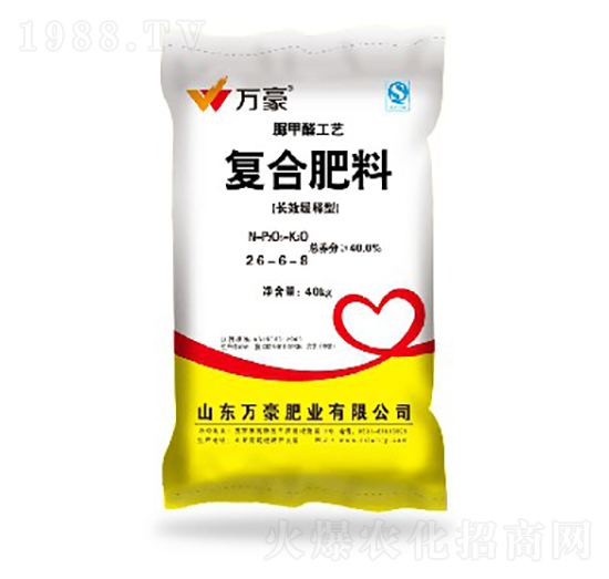 玉米專用脲甲醛復(fù)合肥料26-6-8-萬豪農(nóng)業(yè)