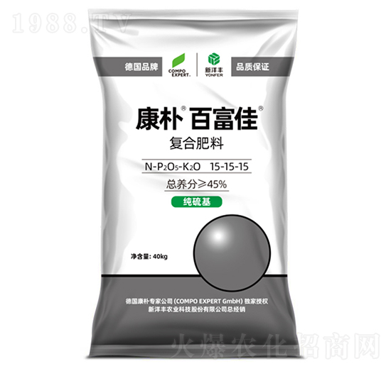 康樸百富佳復合肥料15-15-15-康樸
