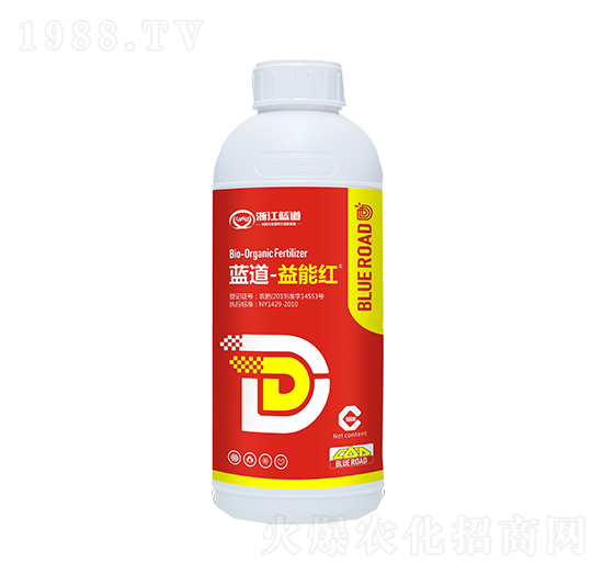 含氨基酸水溶肥料-益能紅-藍道