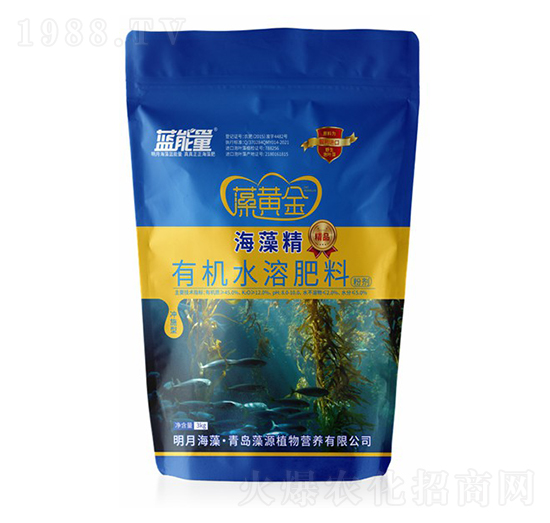 海藻精有機(jī)水溶肥料-藻黃金-藍(lán)能量-藻源植物
