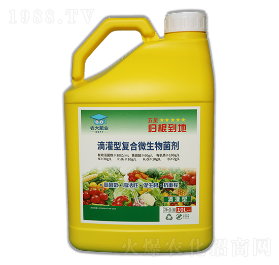 滴灌型復合微生物菌劑-歸根到地-農大肥業(yè)