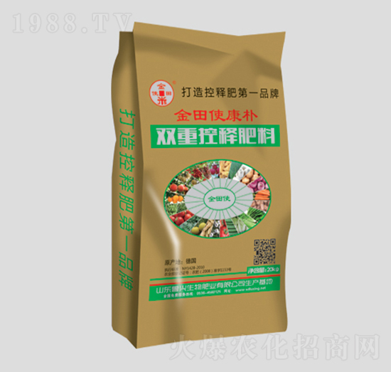 雙重控釋肥料14-7-14-金田使康樸-魯興生物