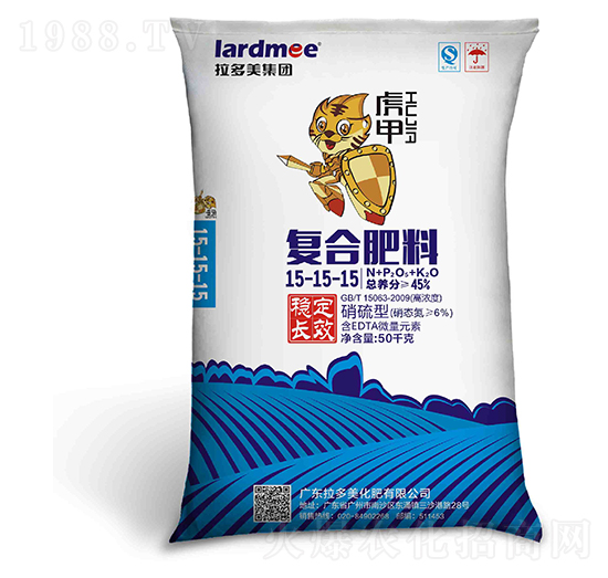 硝硫型復合肥料15-15-15-虎甲-拉多美