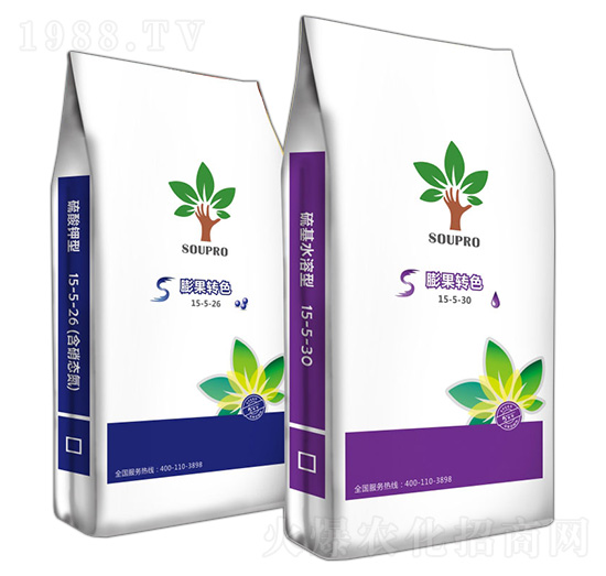 膨果轉(zhuǎn)色專用硫酸鉀型復(fù)合肥料15-5-30-施樸樂(lè)-云圖控股